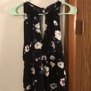 Kendall & Kylie | Floral Deep V Romper